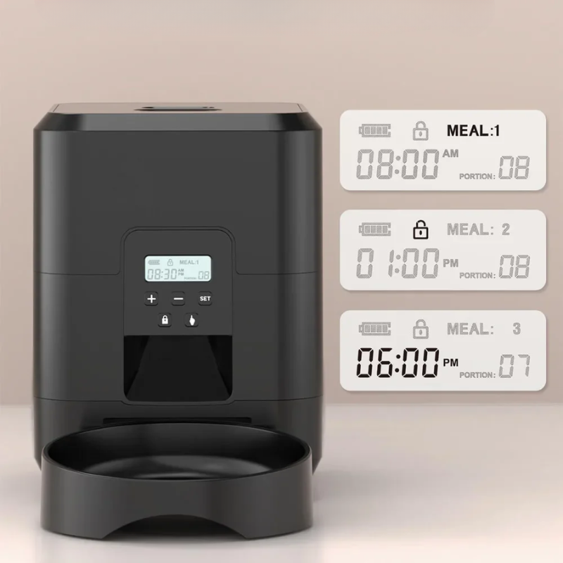 Intelligenter Futterautomat für Katzen & Hunde