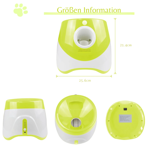 Automatischer Tennisball-Werfer für Hunde